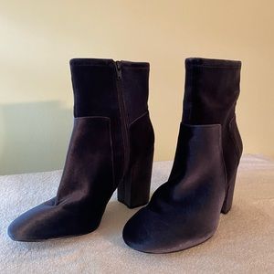 Nine West Navy Blue Ankle Boots